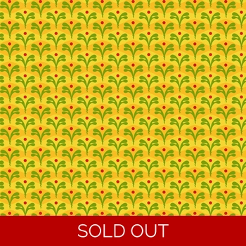 Jane Sassaman - Vegetable Patch - Sprout - Yellow